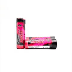 Fumigenă roșie FS702 de la Magazin Artificii, activată prin inel – efect de fum intens