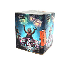 Combinație de Comete „Excitement Explosion” – 25 de Focuri, Calibru 25 mm, Categoria T1