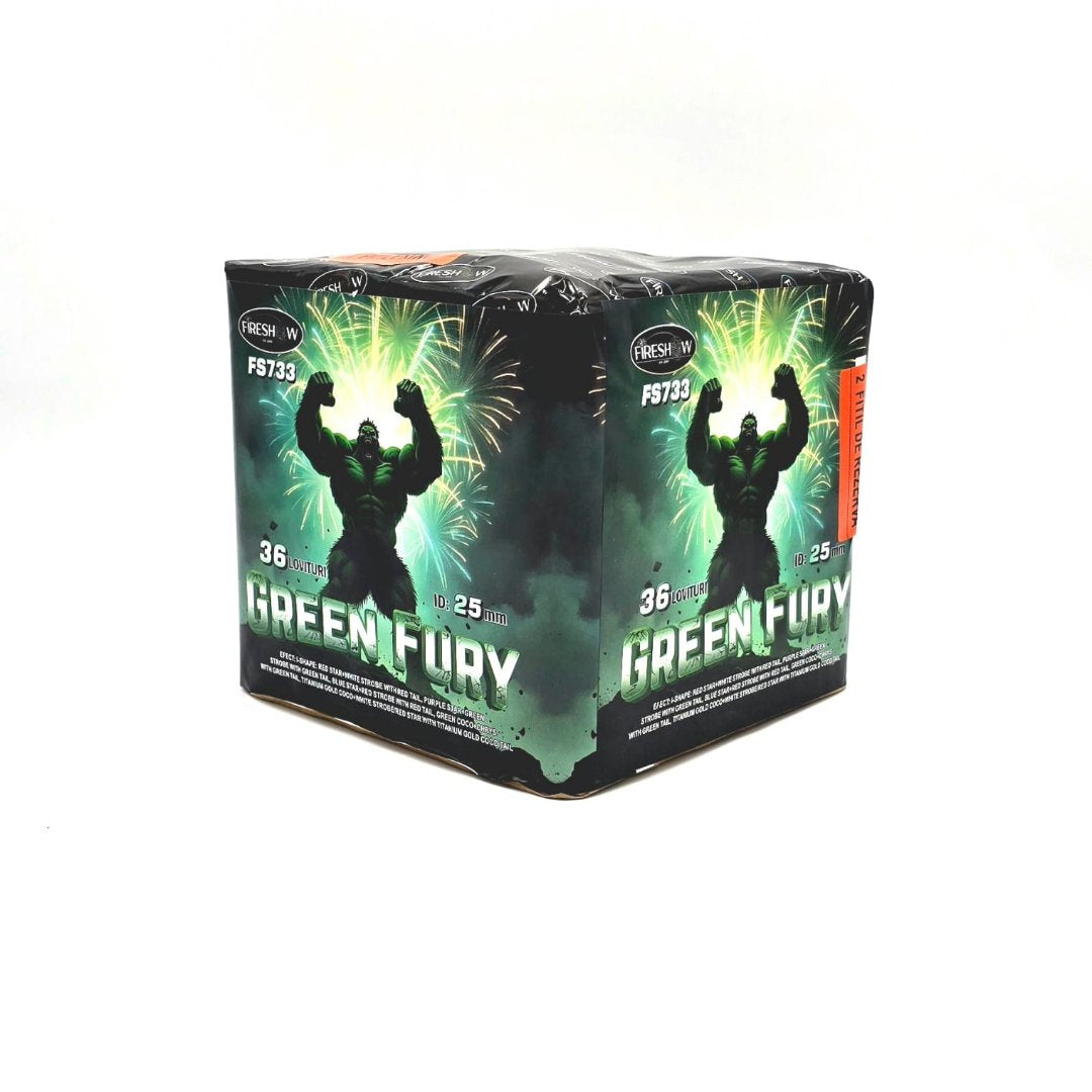 Combinație de Comete „Green Fury” – 36 de Focuri, Calibru 25 mm, Categoria T1